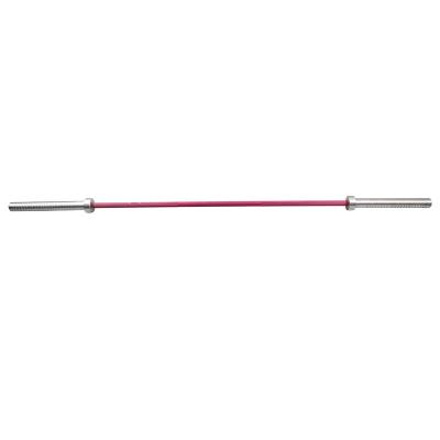 China Universal Barbell 1500lb High Quality Pink Bar With Bearing for sale