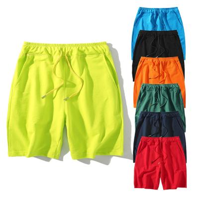 China Hot Selling Men's Cotton Short Pants Men's Loose Casual Five-point Terry Cotton Short Pants 100% Running Trousers Anti-wrinkle M-3XL Summer Pants for sale