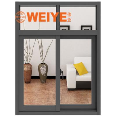 China 2003 Aluminum Screen Windows Folding Aluminum Sliding Windows Nettings For Mall for sale