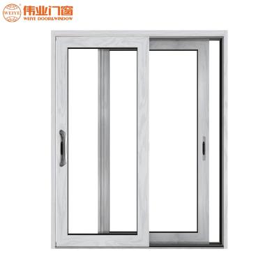 China Factory standard Foshan windproof powder painted aluminum sliding glass door for villa/hotel/apartment for sale