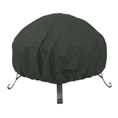 China 600D 240gsm Outdoor Polyester Oxford Material Fire Resistant Waterproof Round Pit Blanket for sale