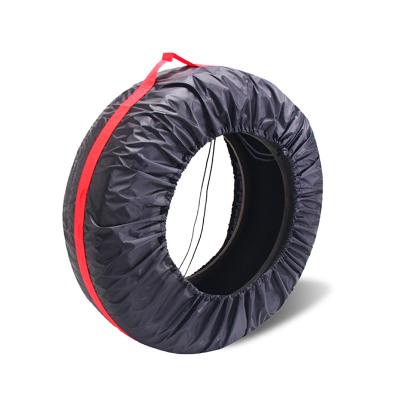 China 190T Polyester ABS Spare Tire Cover Tire Cover Dustproof And Waterproof for sale