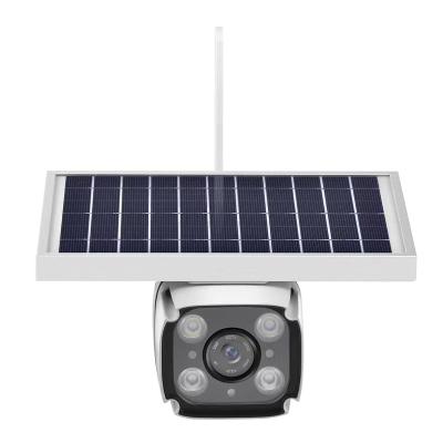 China About 2MP Solar power camera H265 Network Wifi Waterproof Cctv Ip Camera System Outdoor Hd Video Night 4g Solar Camera for sale