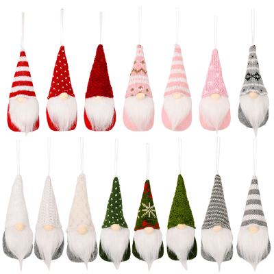 China FREE Handmade Christmas Tree Ornaments Christmas Plush Hanging Ornaments Decorative Gnomes Decoration-Christmas Gift-Elf Doll For Xmas for sale