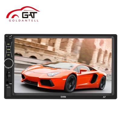 China 7 Colors Goldantell Car Radio Din Car MP5 Player BT FM TF Universal Light Universal Video Link 2 7 Inch Touch Screen Car Player 7 Colors Lights for sale