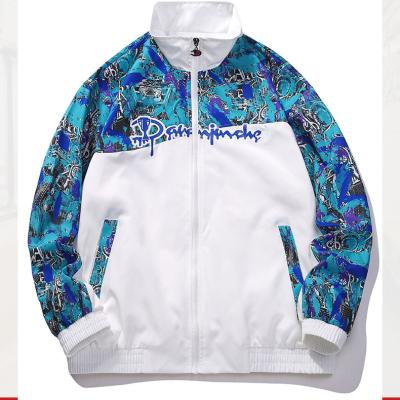 China Latest Professional Casual Professional QUICK DRY Jackets Spring Jacket Stylish Stylish Polyester Printing Logo Men Fashion for sale