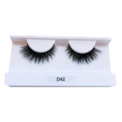 China Soft/Super 3D Effective/Could Wear Natural Cruelty Mink Eyelashes Private Label Fluffy Free 3d Mink Eyelashes Over 30 Times OEM Pairs for sale