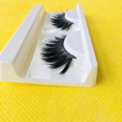 China Soft / Super 3D Effective / Could Wear Over 30 Mink Strip Eyelash Private Label Faux Mink Eyelashes Best Times 3d Silk Faux Mink Eyelashes for sale