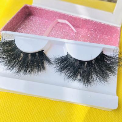 China Soft/3D Extra Long/Super Effective/Could Use Over 30 Hot Selling Mink Eyelashes Mink Lashes Extra Long 25mm Bulk Periods Eyelashes for sale