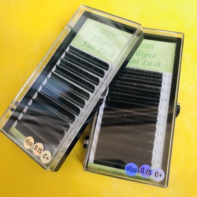 China High Quality Flat Pack OEM Long Eyelash Extension Natural Factory Supply for sale