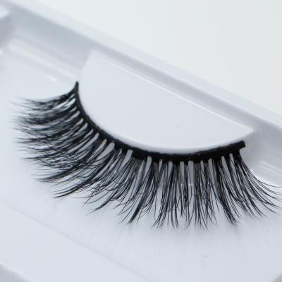 China False 3D Mink Strip Eyelash FalseEyelash High Quality Long Natural Factory Supply for sale