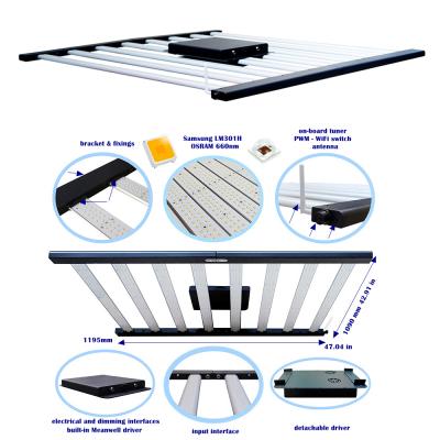 China Seed Starting Origlite Full Spectrum Ip55 Led To Grow Light Lm301h 3500k 5700k For Garden Greenhouse for sale