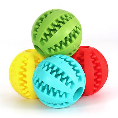 China High Quality Stocked Dog Chew Toys For Chewers Aggressive Durable Tooth Ball Chewing Dog Cleaning Toy for sale