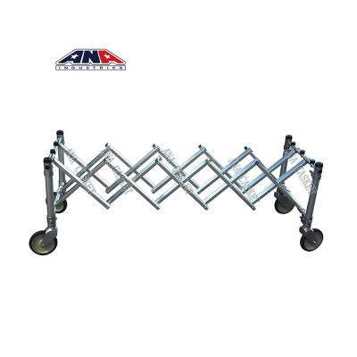 China American Factory Style ANA Style Casket Display Stand Coffin Funeral Trolley Adjustable Height Aluminum Carriage For Casket Coffin for sale