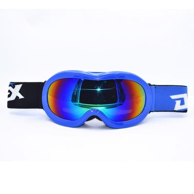 China Kids Factory Price Colorful And Cool Goggles Kids Online Wholesale Ski Skiing Passionate Goggles for sale