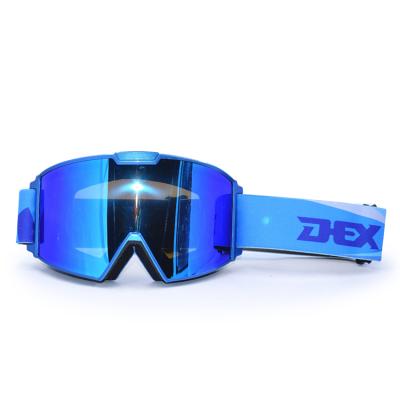 China Adult DEX Ski Goggles Wide View Anti-Fog Unisex Cylindrical Snowboard Goggles for sale