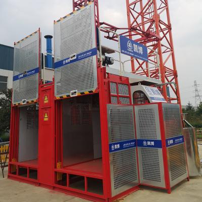 China SC series rack and pinion construction hoist/elevator à venda