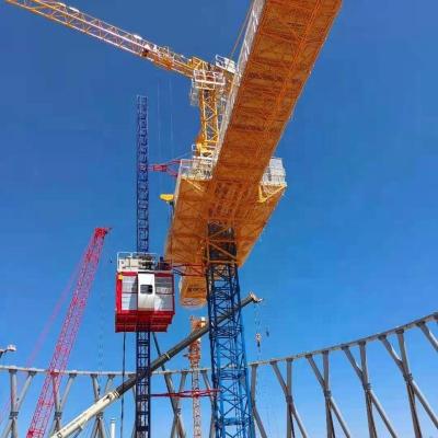 Cina Level Bridge for cooling tower work platform and construction elevator in vendita