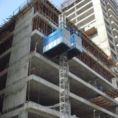 China CE Approved Building Material Hoist Construction Elevator Low Noise Cab à venda