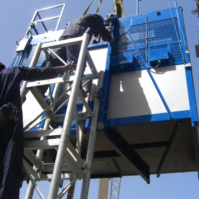 China China Building construction elevator manufacturer Te koop