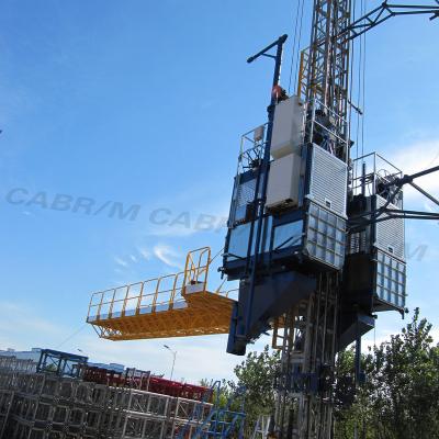 Chine Multi-Function Construction Materials Hoist With Platform Or Hopper à vendre