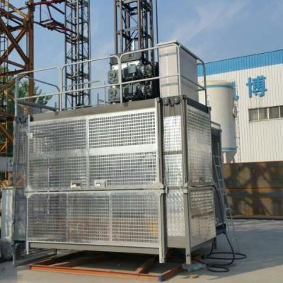 Chine CE approved construction elevator for material and passenger à vendre