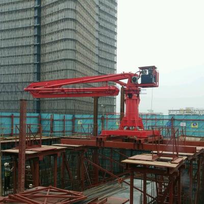 China HGY21 Form-Frame concrete placing boom concrete boom pump Te koop