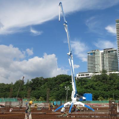 中国 HGY17 spider type concrete boom pump 販売のため