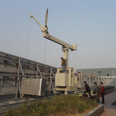 Cina Track BMU with single Jib,glass cleaning machine in vendita