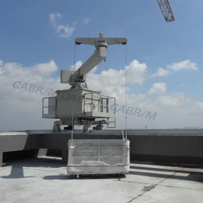 China CE approved track BMU with single Jib,window cleaning gondola en venta