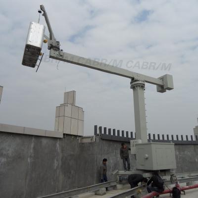 中国 Track Building Maintenance Unit With Single Jib Window Cleaning Equipment 販売のため