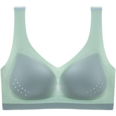 China QUICK DRY breathable mesh vest bra for women no underwire gather plus size bra for sale