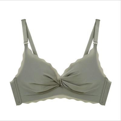 China QUICK DRY Women Gather Breast Adjustable Sexy Bra for sale