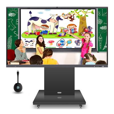 China Teaching 75 Inch Digital Smart Board Interactive Classroom Whiteboard For Teaching for sale