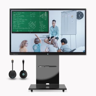 China Teaching Wireless Transcreen All In One Interactive Smart Smart Whiteboard Touch Mirror Whiteboard Magic Video Conferencing System for sale