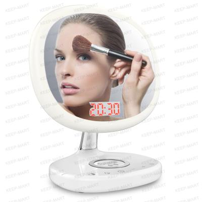 China Wireless Phone Makeup Mirror LED Fill Lighted Vanity Mirror with 21 LED Lights for sale