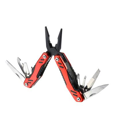 China MULTI FUNCTIONAL Red Multifunctional Pliers With Oxford Bag for sale