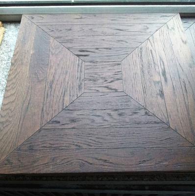 China White Oak Parquet Flooring Tiles for sale