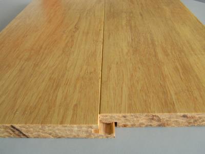 China Click lock Natural Strand Woven Bamboo Flooring for sale