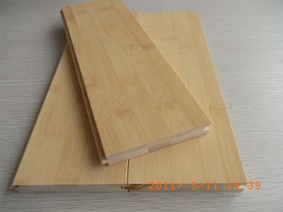 China Solid Natural Horizontal Bamboo Flooring, T&G for sale