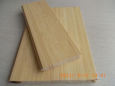 China Solid Natural Vertical Bamboo Flooring,T&G for sale