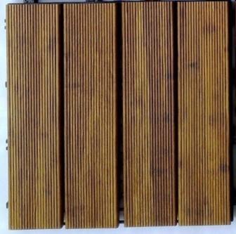 China DIY Outdoor Bamboo Decking Tiles for sale