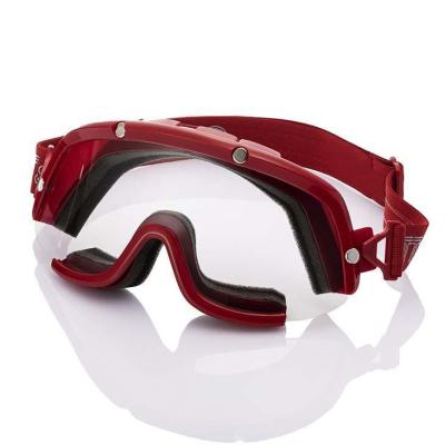 China Windproof Red frame coolest classic tear off roll off motocross goggles wind proof motorcycle glasses for sale