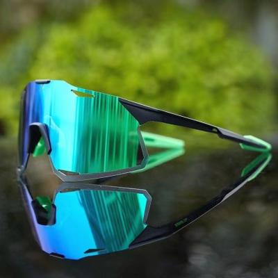 China Windproof OEM sports sunglasses cycling sunglasses running goggles dazzling mountain bike fishing glasses for sale