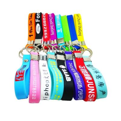 China UV Key Chain Custom Logo Keychain Souvenir Gifts Promotion 4 Color Printing 4 Colors 2 Color Emb for sale