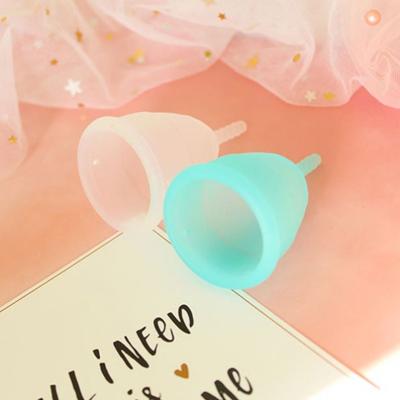 China 2021 New Eco 100% Silicon Medical Grade Copa Menstrual Pack Menstrual Set Women's Eco-Friendly Menstrual Cup for sale