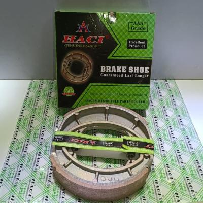 China Metal GN125 Motorcycle Brake Shoe Precision Motorcycle Parts Cost Effectiveness for sale