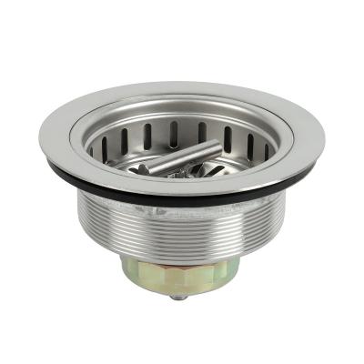 China SS304 Stainless Steel Kitchen Sink Strainer Home Sink Viable Sustainable Waste for sale