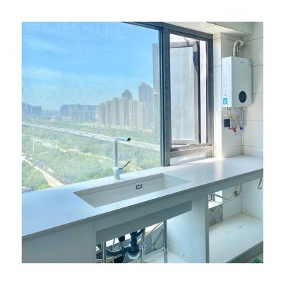 China Stoneless Compound Faucet Hotel Granite Kitchen Sink Quartz Kitchen Sink Granite Farmhouse Sink 790x465mm for sale