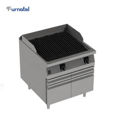 China Easily Cleaned 900 Series Luxe Lava Rock Electric Barbecue Grill Depth For Restaurants for sale